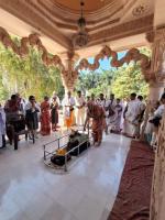 Uttar Bharat Yatra 2025 - Surat Camp, Day 3 - (07 March 2025) - Vist to Shri Bhairavanath Mandir, Tapti River, Bhairav Village, Shri Devi Pujana, and Sabha